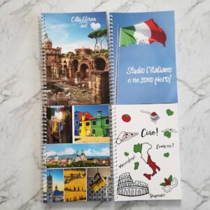 Kołozeszyt 100 kartkowy z motywem włoskim