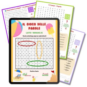 Il gioco delle parole: lato i wakacje