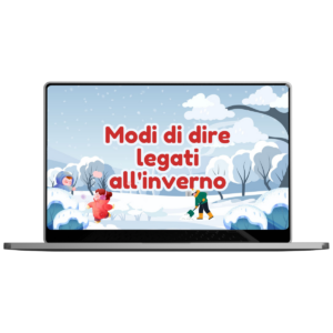 Webinar – Modi di dire legati all'inverno